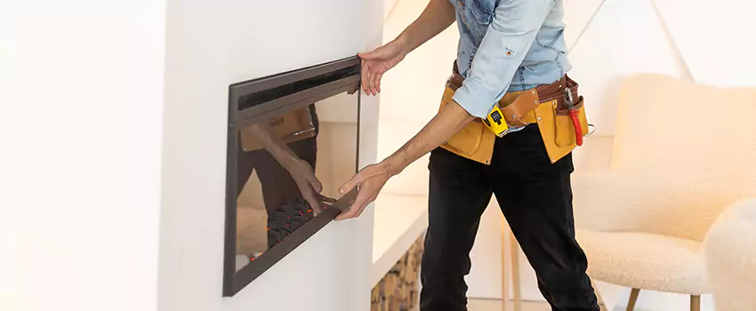 Metal Fireplace Installation in Ruskin, Florida