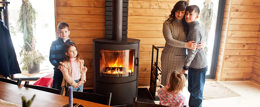 Morso Cast Iron Fireplace Insert Installation in Ruskin, Florida