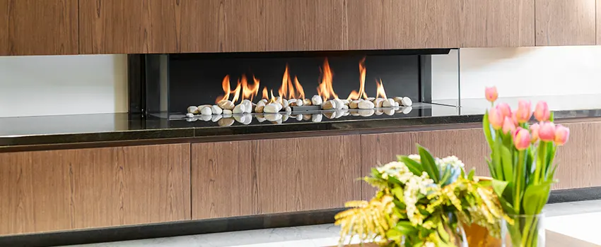 Double-height Fireplace Design Refurbishment in Ruskin, Florida
