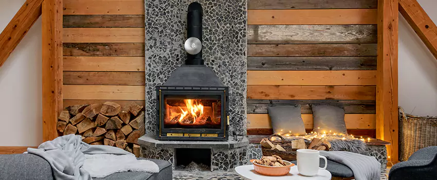 Thelin Hearth Products Direct Vent Gas Stove Fireplace Inspection in Ruskin, Florida